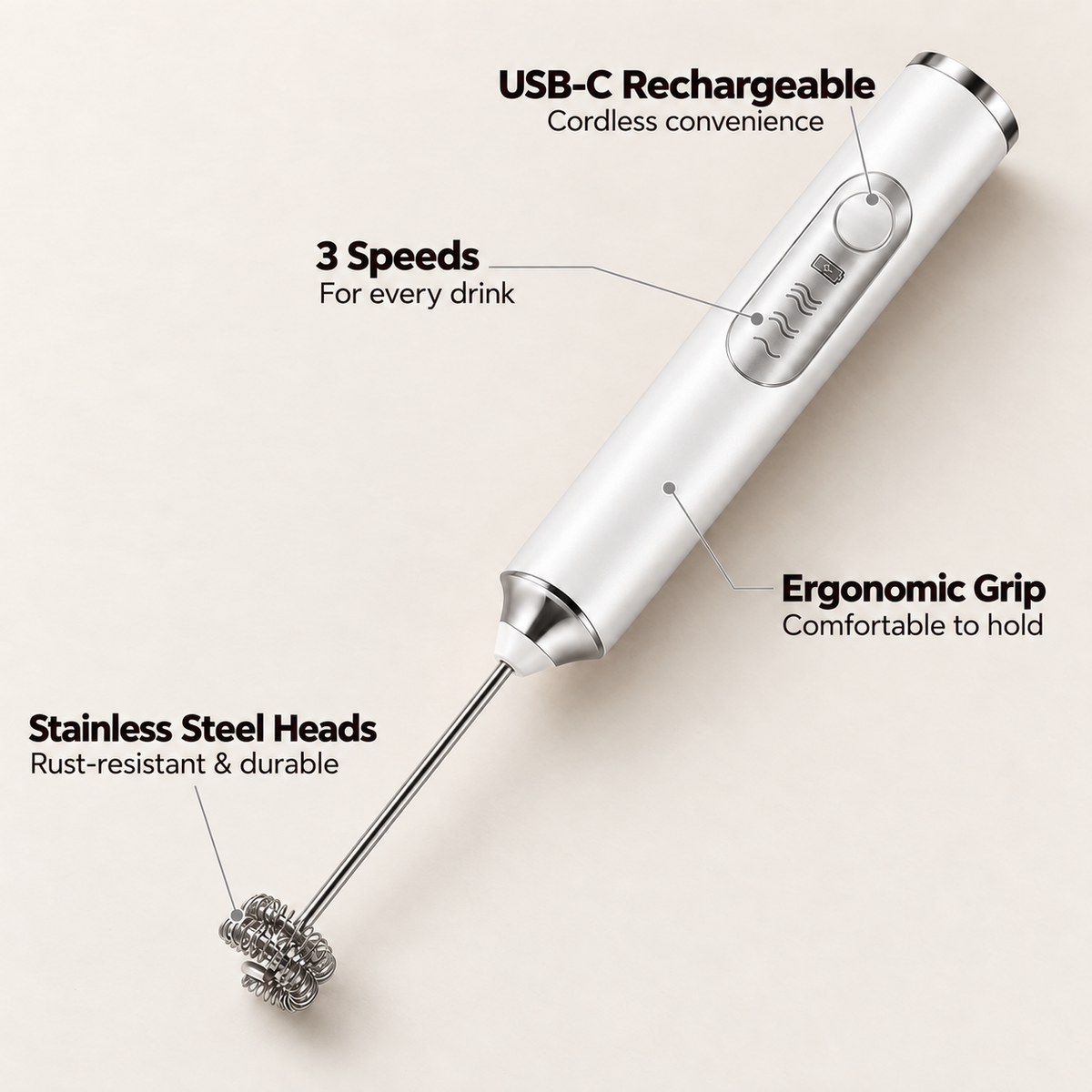 Whirlo Ed. 26  - Electric Frother